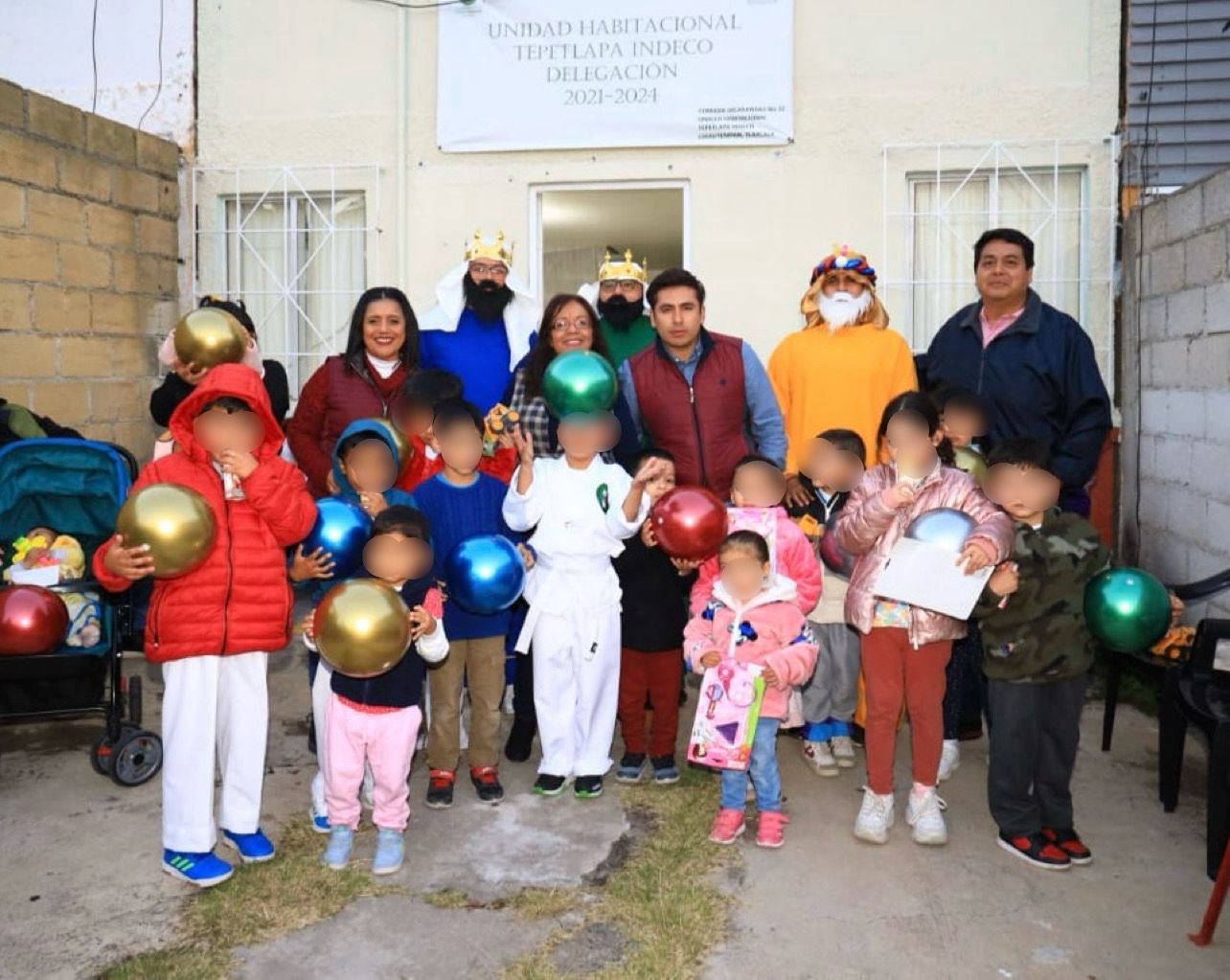 El SMDIF concluye la entrega de juguetes en el municipio de Chiautempan